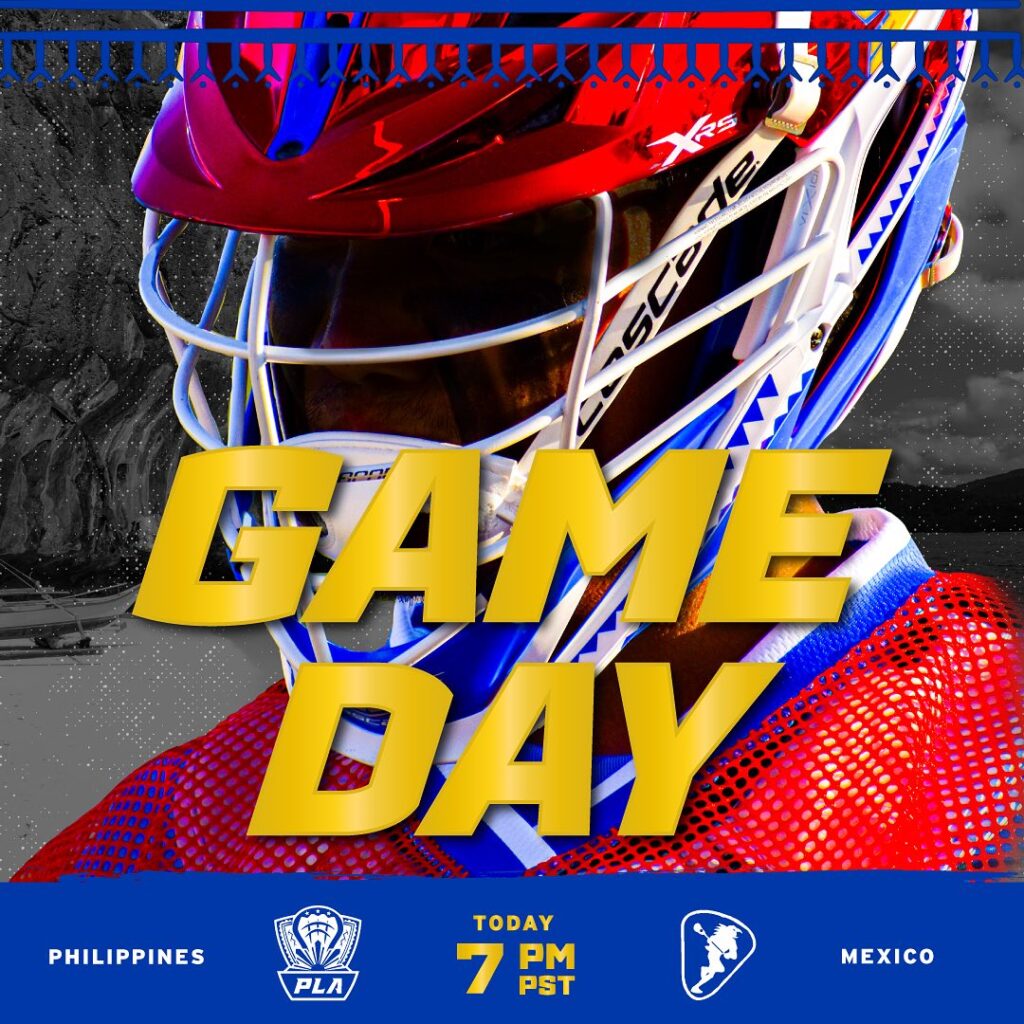 Philippines v.s. Mexico at 2023 World Lacrosse Championships in San Diego, California