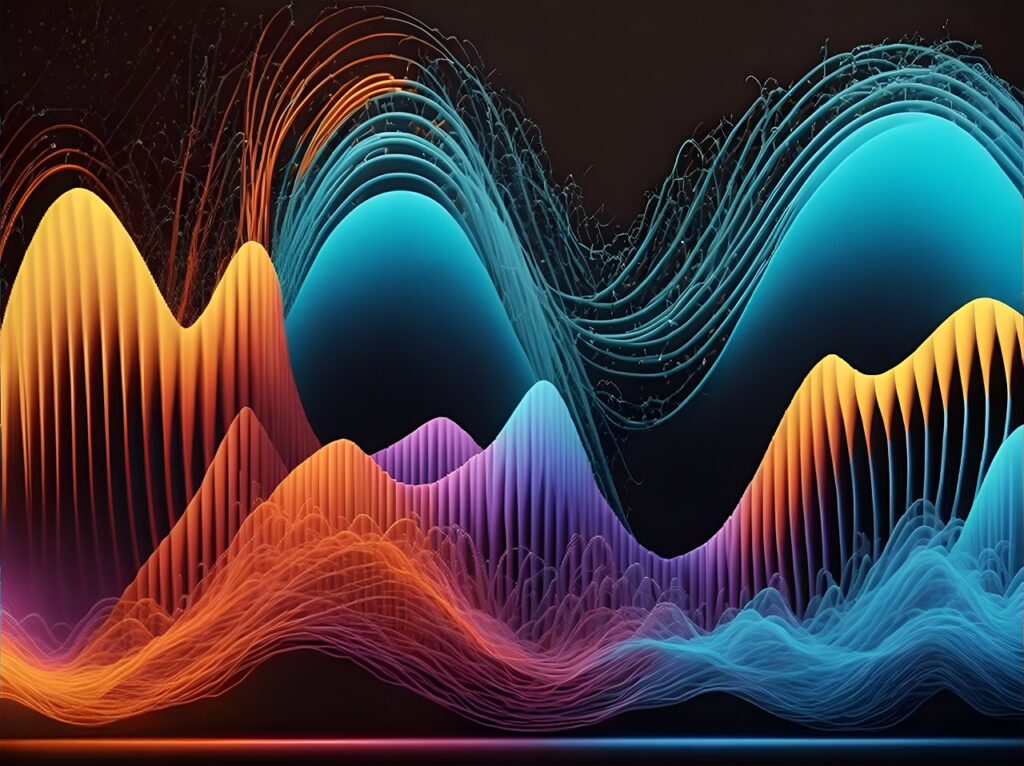 Artist depiction of AI-generated sound (TheDigitalArtist)