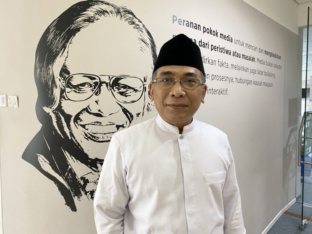 Chairman of PBNU KH Yahya Cholil Staquf (Kompas.id)