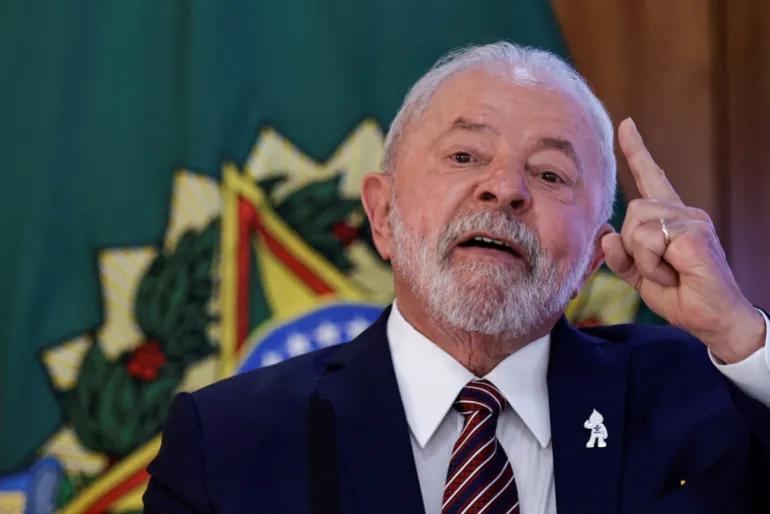 Brazilian President Luiz Inacio Lula da Silva has questioned the world’s dependence on the dollar [Ueslei Marcelino/Reuters]