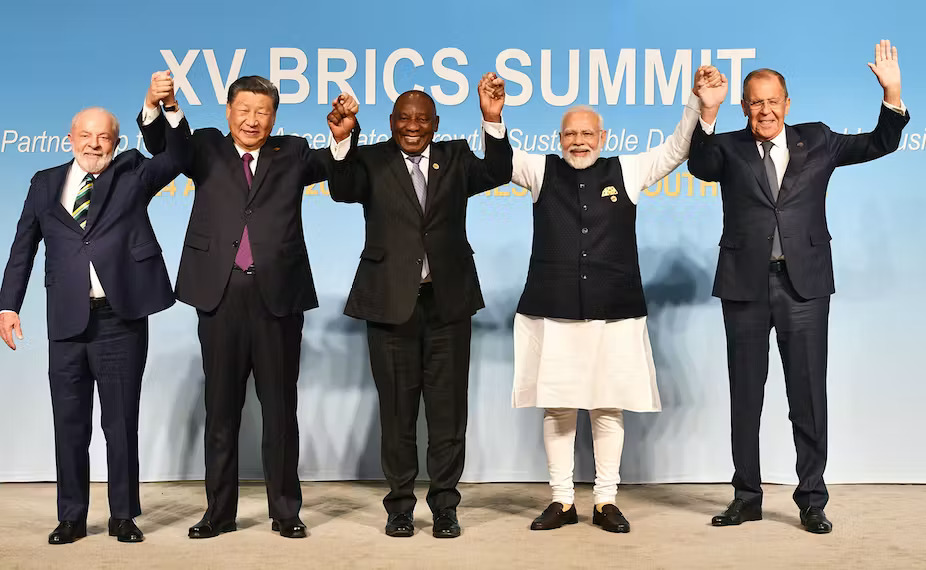 XV BRICS Summit Open Plenary Session in Johannesburg GCIS (Photo courtesy of The Conversation) 
