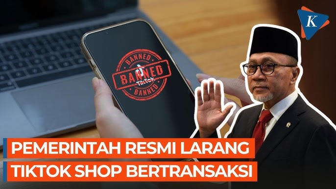 Government Bans Social E-Commerce from Transacting on Social Media (Image courtesy of Yotube Kompas.com / bbs.binus.ac.id)