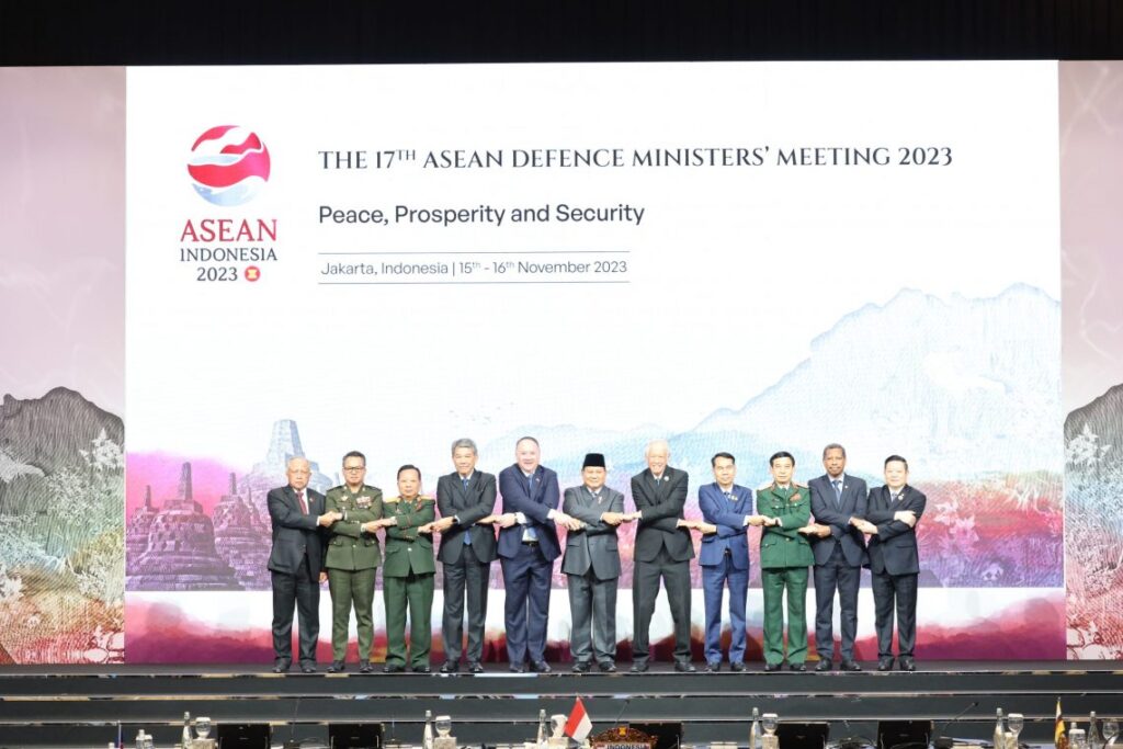 The 17th ASEAN Defence Ministers’ Meeting (ADMM) was convened in Jakarta, Indonesia on 15 November 2023 under the theme “Peace, Prosperity and Security”. The ASEAN Defence Ministers also conducted informal meetings with the Secretary of Defense of the United States and the Minister of Defense of Japan on the sidelines of the 17th ADMM. (Source: ASEAN.org)